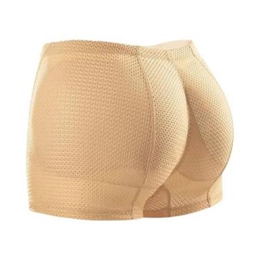 Imagem de Calcinha Modeladora Feminina Respirável Nude Com Efeito Levanta Bumbum