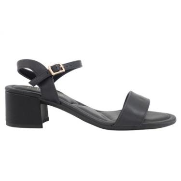 Imagem de Sandália de Salto Bebece T5218-406, Preto, 36
