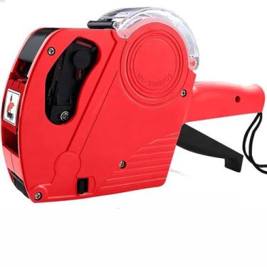 Imagem de Maquina Etiquetadora De Preço Lanmax Mx5500 Eos Manual, Vermelho