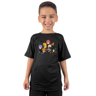 Imagem de Camiseta Infantil Menino Camisa Estampa akatsuki Geek - MP Moda Mascul