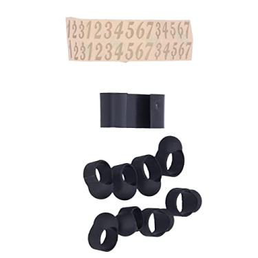 Imagem de KIMISS Conjunto de Manga de Dedo de Tambor – Protetores de Ponta de Dedo de Percussão de Silicone para Tambores Etéreos Com Suporte de Baqueta e Adesivos Numéricos