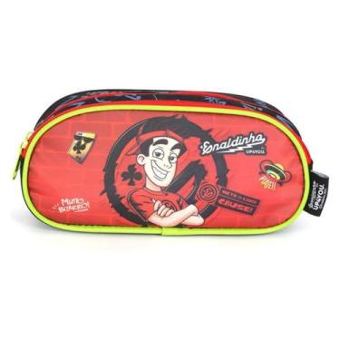 Imagem de Estojo Escolar Duplo By Enaldinho Vermelho Luxcel