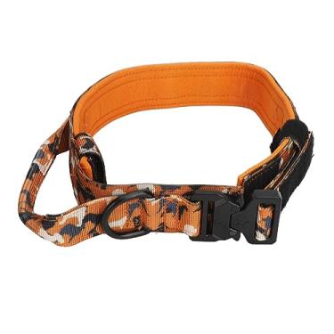 Imagem de SIWOTED Coleira de cachorro ajustável com fivelas de metal Coleira de treinamento para animais de estimação com fivela de anel D para cães pequenos, médios e grandes (eu)