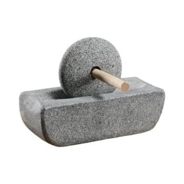 Imagem de Moedor De Chá Em Pedra Pequena, Máquina De Moer Matcha Da Dinastia, Mo