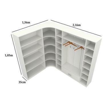 Imagem de Kit Closet Armário Colmeia Cabideiro M2 Loja Roupeiro Mdp - VETORIAL M