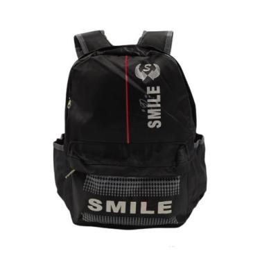 Imagem de Mochila Infantil Masculina Adulto Escolar Reforçada Smile WL8506 - Kin
