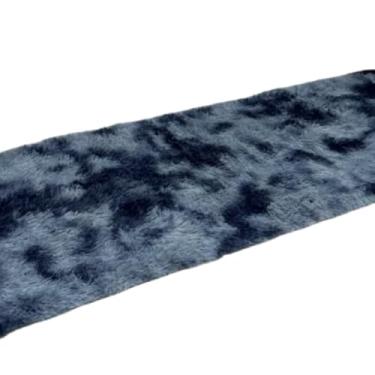 Imagem de Tapete Passadeira 2,00 x 0,60 Felpuda Beira Cama Corredor Quarto Sala Pelo Fácil de Limpar e Durável, Adapta-se a Residências Brasileiras(CINZA MESCLADO)