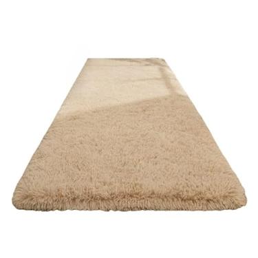 Imagem de Tapete Passadeira 2,00 X 0,60 Mt Sala e Quarto para Sala e Quarto, Fácil de Limpar e Durável, Adapta-se a Residências Brasileiras com Estilos Modernos ou Clássicos(Bege Liso)