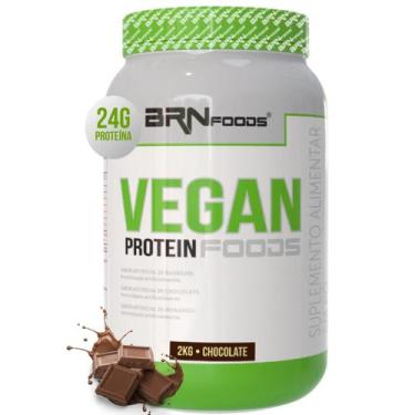 Imagem de Proteína Vegana  Vegan Protein 2Kg  BRN Foods, Chocolate
