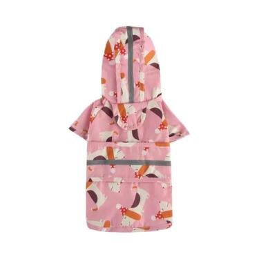 Imagem de Capa De Chuva Para Cães De Porte Médio E Grande, Poncho Para Filhotes 