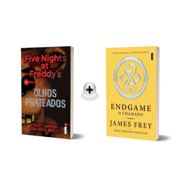 Imagem de Kit de Livros: Five Nights at Freddys: Olhos Prateados e Endgame: O Chamado (Português) Capa Comum