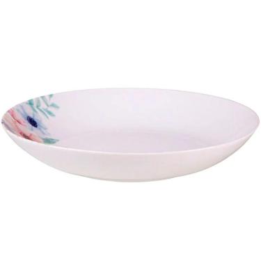 Imagem de Kit Jogo De Pratos Fundo Sopa 4pçs 4 Pessoas Floratta 22cm