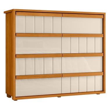 Imagem de Cômoda Tarsila 8 Gavetas Cinamomo-off White - Madetec Cinamomo-off White