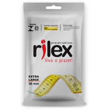 Imagem de Preservativo Rilex Extra Grande 56 mm - 3 Unidades - no-brand
