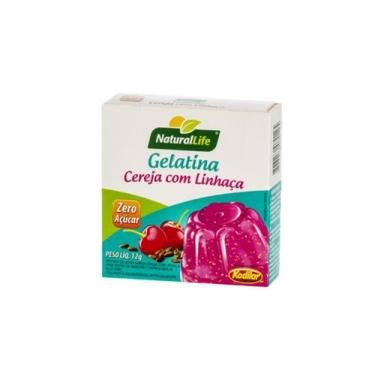 Imagem de GELATINA CEREJA COM LINHACA KODILAR 12g