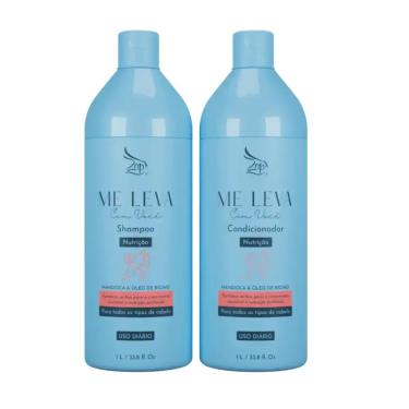Imagem de Kit Shampoo E Condicionador Me Leva com Você Nutrição Mandioca & Ricin