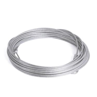 Imagem de Cabo de Aço Plastificado para Rede de Tênis Oficial 15 Metros - Master Rede-Unissex