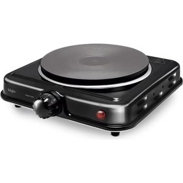 Imagem de Fogão Elétrico De Mesa 1 Prato 1000W FG01 Single Cook Preto Elgin 110V