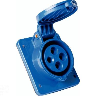 Imagem de Tomada De Embutir Industrial 3p+t 16 A 220-250 Vca 9 H Tramontina Tramontina