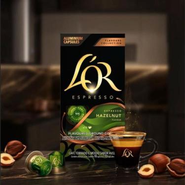 Imagem de 10 Cápsulas Café Nespresso Espresso Hazelnut L'or - 2189