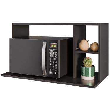 Imagem de Suporte para Micro-ondas com Nichos 80 cm Leila