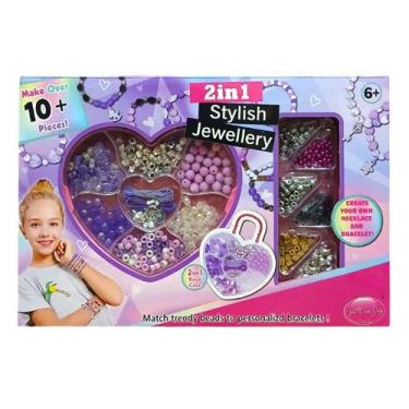 Imagem de Kit de Pulseiras e Miçangas 2 em 1 Stylish Jewelry Domni