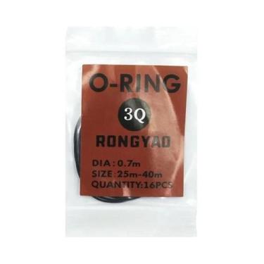 Imagem de Anel De Borracha Impermeável Para Relógio (O-Ring) 0.5mm 0.6mm 0.7mm 0