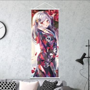 Imagem de Quadro de pintura de parede Overlord Albedo Anime 30x75cm - taiyuanket