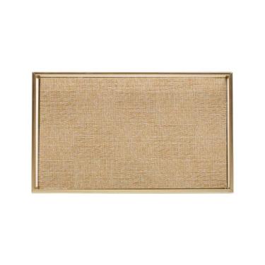 Imagem de Bandeja Decorativa Wolff Toscana 20cm x 10cm x 3cm Dourada