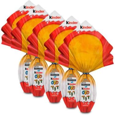 Imagem de Ovo De Páscoa Kinder Mundo Dos Dinos Kit 5 Unidades De 150G