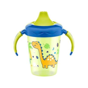 Imagem de Copo Caneca Antivazamento Aprendizado 207ml Dino Magia Lillo
