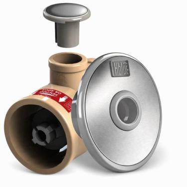 Imagem de Dispositivo Hidromassagem piscina Inox 316 Alvenaria 1,1/2 Cinza - Mia