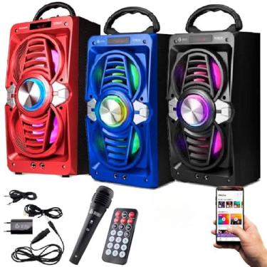 Imagem de Infokit Caixa De Som 12w Amplificada Bluetooth Usb Microfone