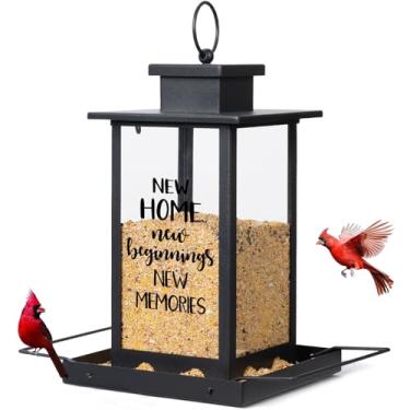 Imagem de Vastsea Presentes de aquecimento de casa novos itens essenciais para casa - Comedouro de pássaros para atividades ao ar livre, presentes de inauguração de casa, decorações de festa 2025, à prova de