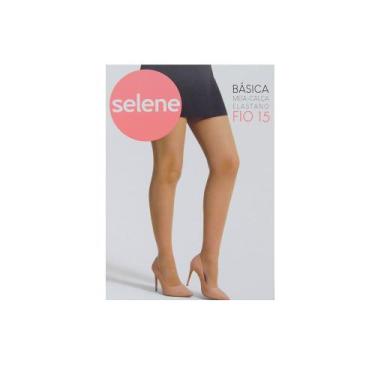 Imagem de Meia Calça Feminina Selene Natural Claro Fio 15 - 78797, M