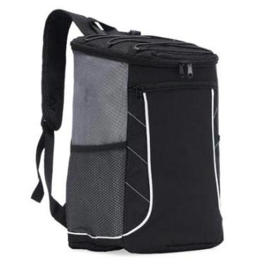 Imagem de Mochila Térmica Impermeável 18 Litros Cooler Bag Freezer Gelo Praia Camping Alça Resistente-Unissex
