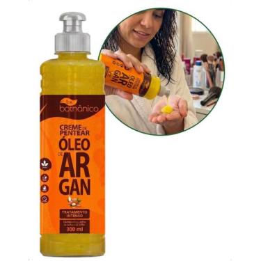Imagem de Creme de Pentear Óleo de Argan 300ml Tok Bothanico Nutrição Hidratação