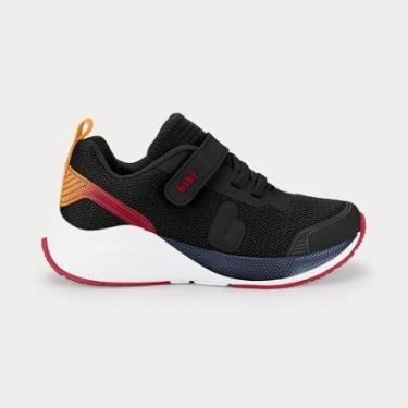 Imagem de Tênis Infantil Bibi High School Preto com Vermelho 1248046-Masculino