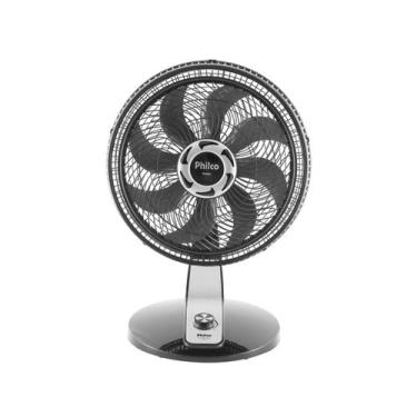 Imagem de Ventilador de Mesa e Parede Philco Turbo 40cm com 8 Pás, Preto, 110V