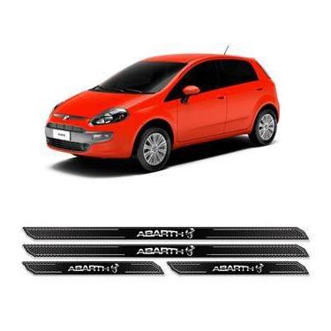 Imagem de Kit Soleira Da Porta Diamante Punto Abarth Resinada - SPORTINOX