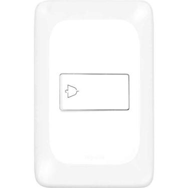 Imagem de Conjunto Pulsador Para Campainha 2 A, 4x2, Lgx040, Pial POP