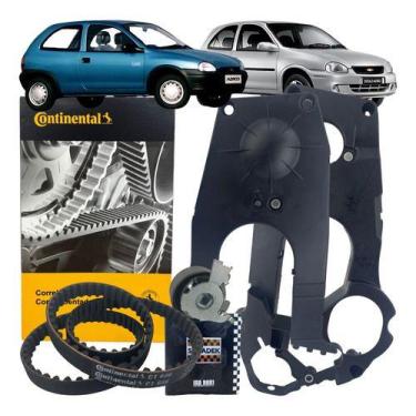 Imagem de Kit correia dentada tensor capa protecao corsa wind 1.0 1.4 - CONTITEC