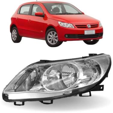 Imagem de Farol gol voyage saveiro g5 gv 2009 2010 2011 2012 duplo ld - BBS ZEEN