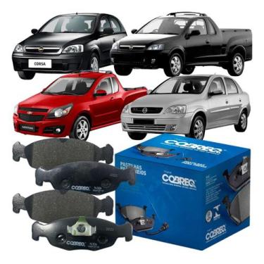 Imagem de Jogo Pastilha Freio Cobreq Novo Corsa Sedan 1.0 8v 2009 2012