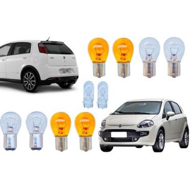 Imagem de Lâmpadas lanterna traseira seta ré freio punto 2009 até 2016 - VELOX T