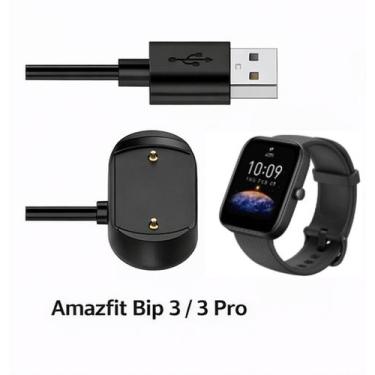 Imagem de Cabo Carregador USB Para Smartwatch Relógio Amazfit Bip 3 Bip 3 Pro - 