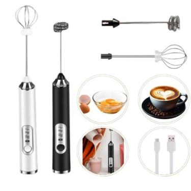 Imagem de Mini Mixer Misturador  2 Em 1 Eletrico Espuma Leite Premium - AL, Bivo