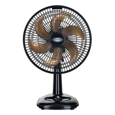Imagem de Ventilador De Mesa 30cm Turbo Preto/bronze Ventimais Cor Da Estrutura 