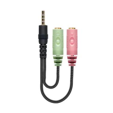 Imagem de Adaptador De Áudio Para Headset P2/p3 Xbox One S , Ps3 E Ps4