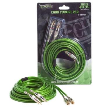 Imagem de Cabo Rca Technoise Series 400pro 5 Metros 5 Mm Conector...